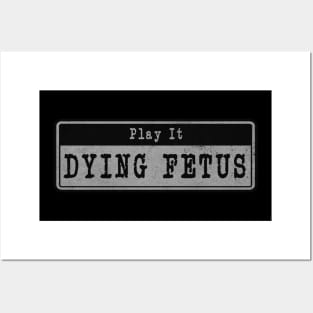 Dying Fetus // Vintage Fanart Tribute Posters and Art